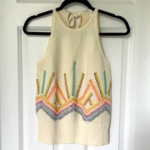Anthropologie knit tank top